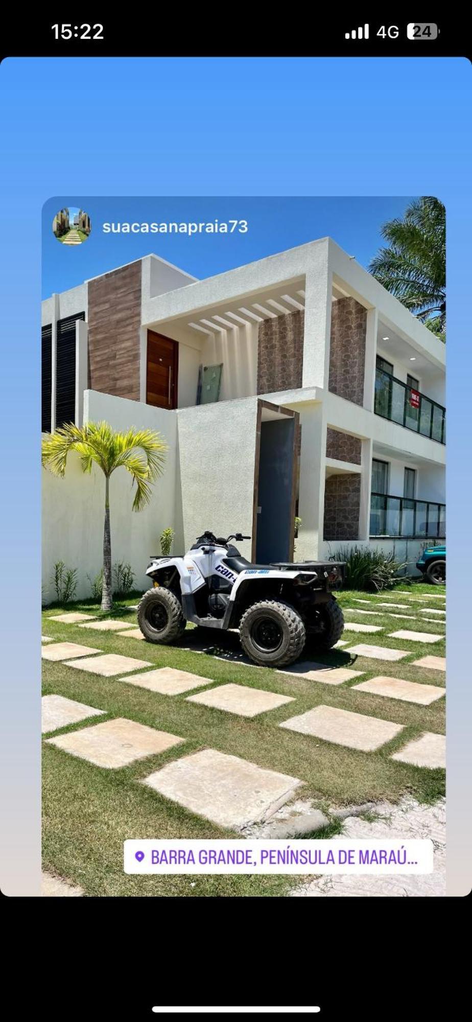 Ap Barra Grande Com Piscina Lejlighed Marau  Eksteriør billede